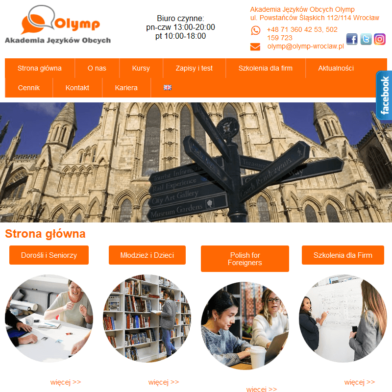 Kurs języka polskiego dla cudzoziemców Wrocław