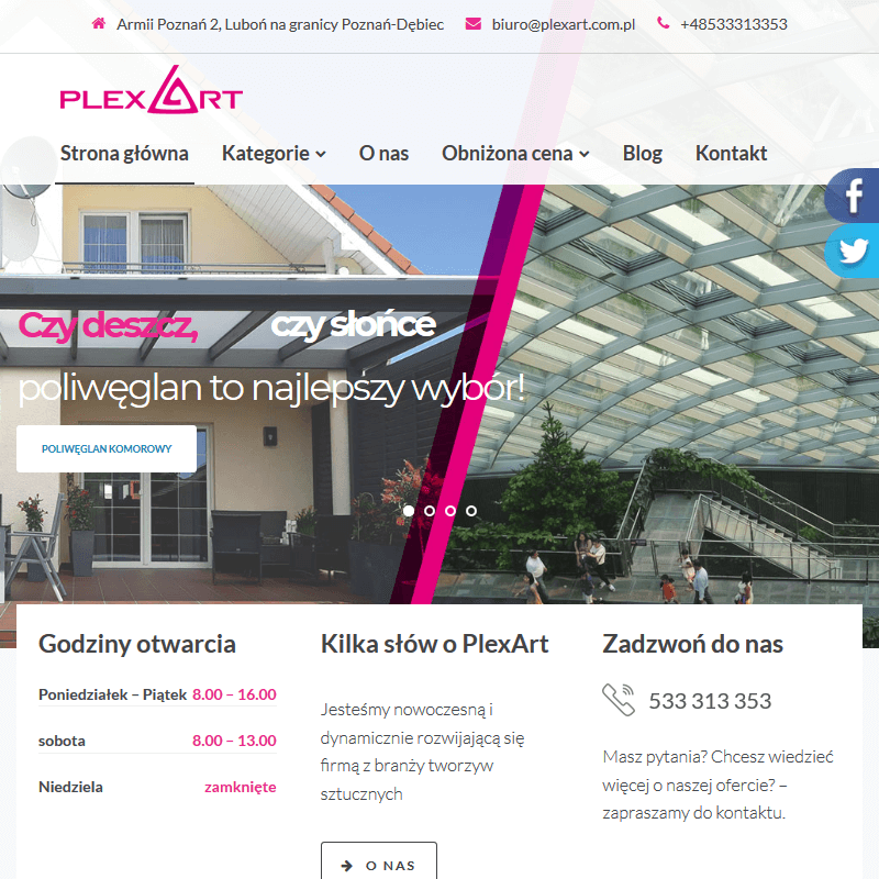 Ściany z tworzyw sztucznych - Piła