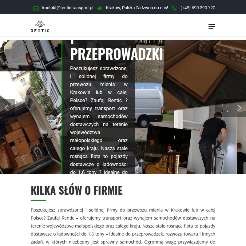 Firma przeprowadzkowa - Kraków
