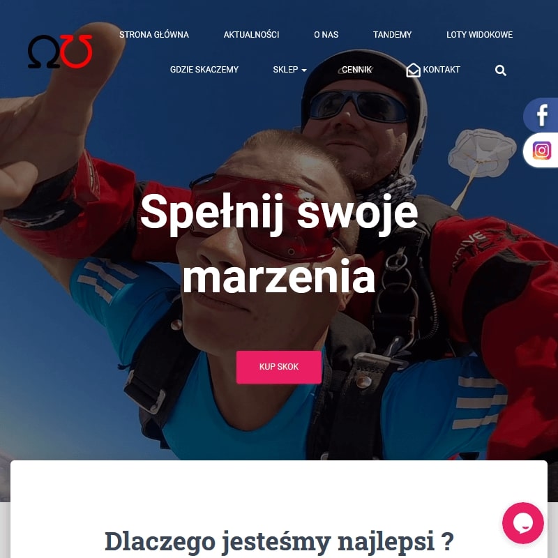 Skoki z samolotu cena w Rybniku