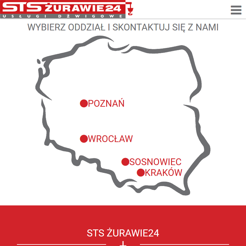 Wynajem żurawi - Bielsko-biała