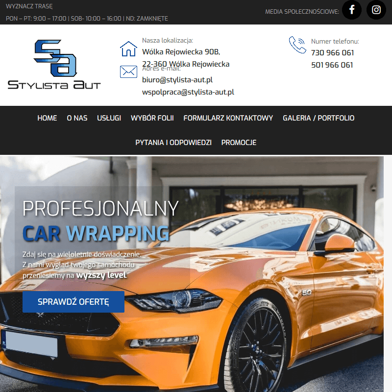 Zmiana koloru samochodu świdnik - Warszawa