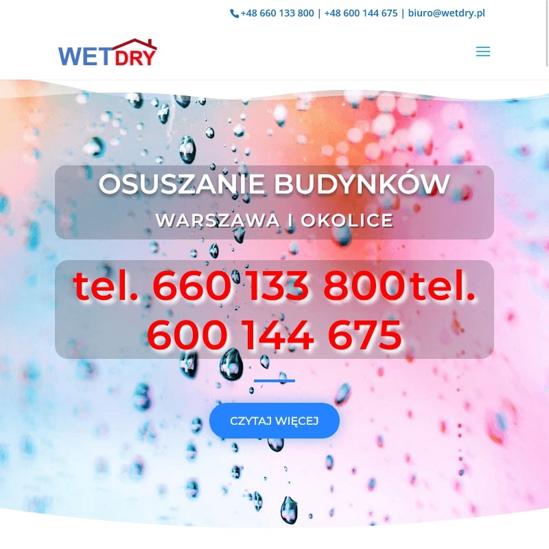 Pomiar wilgotności ścian - Warszawa